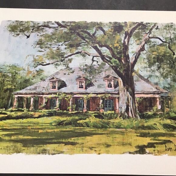 Vintage plantation, Prints ￼ Bye, Dan, Davey￼ Elmwood plantation and Rosedown Pl - Picture 3 of 4